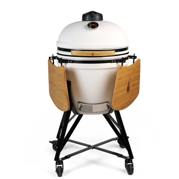 21" Burnt-Carbon Kamado Barbecue